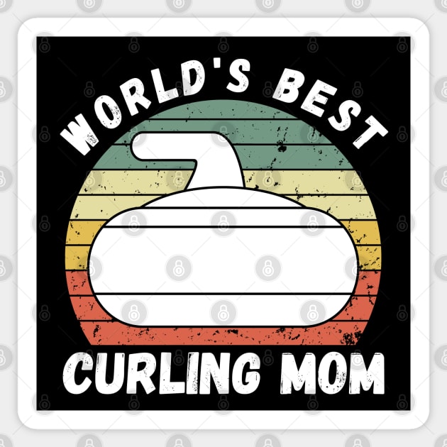 Best Curling Mom Sticker by footballomatic